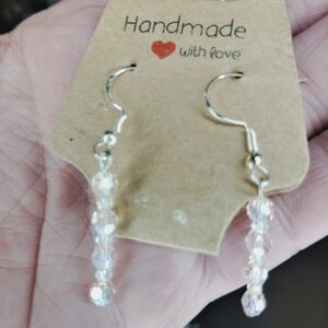 Handmade Silver Dangle Earrings